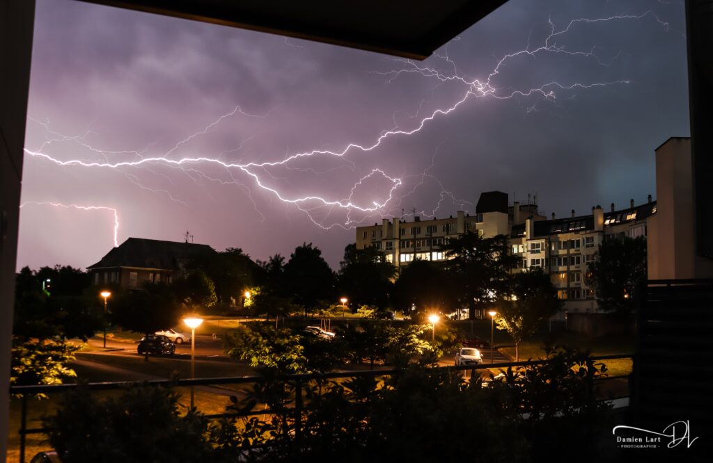 Photographie orage