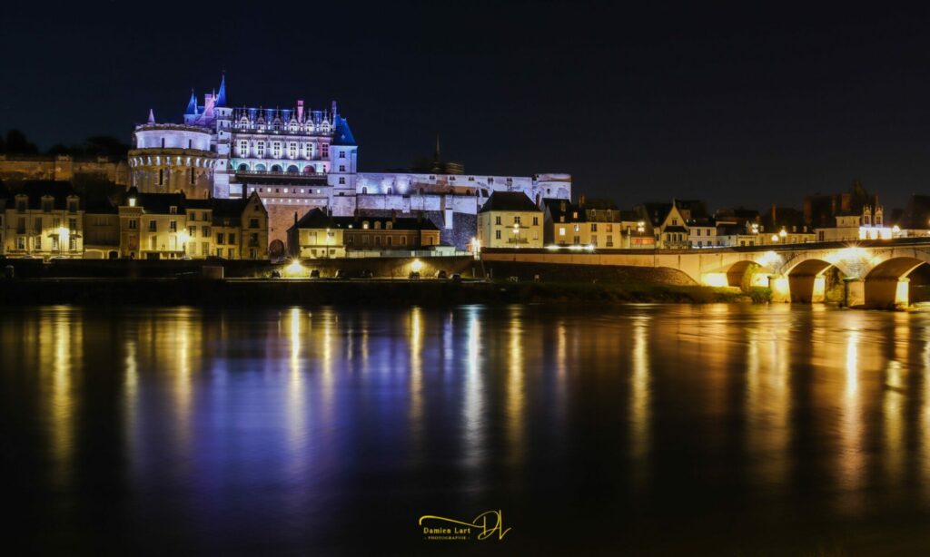 Photographie Château de nuit